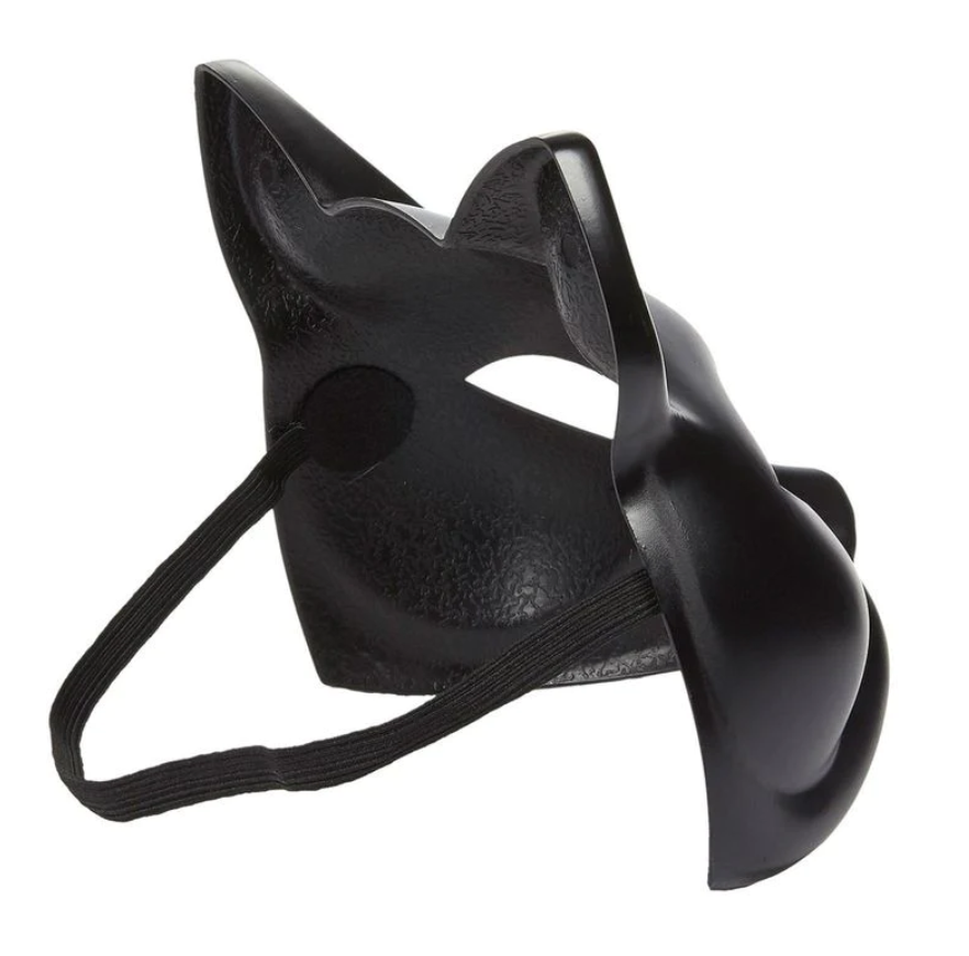 Black Luxury Cat Mask