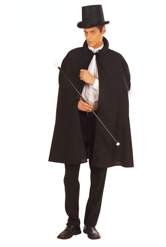 Black Wizard Robe and Wizard Hat - Adult Size