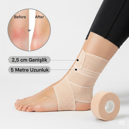 Anti-Blister Shoe Roll Tape 2.5 cm X 5 m