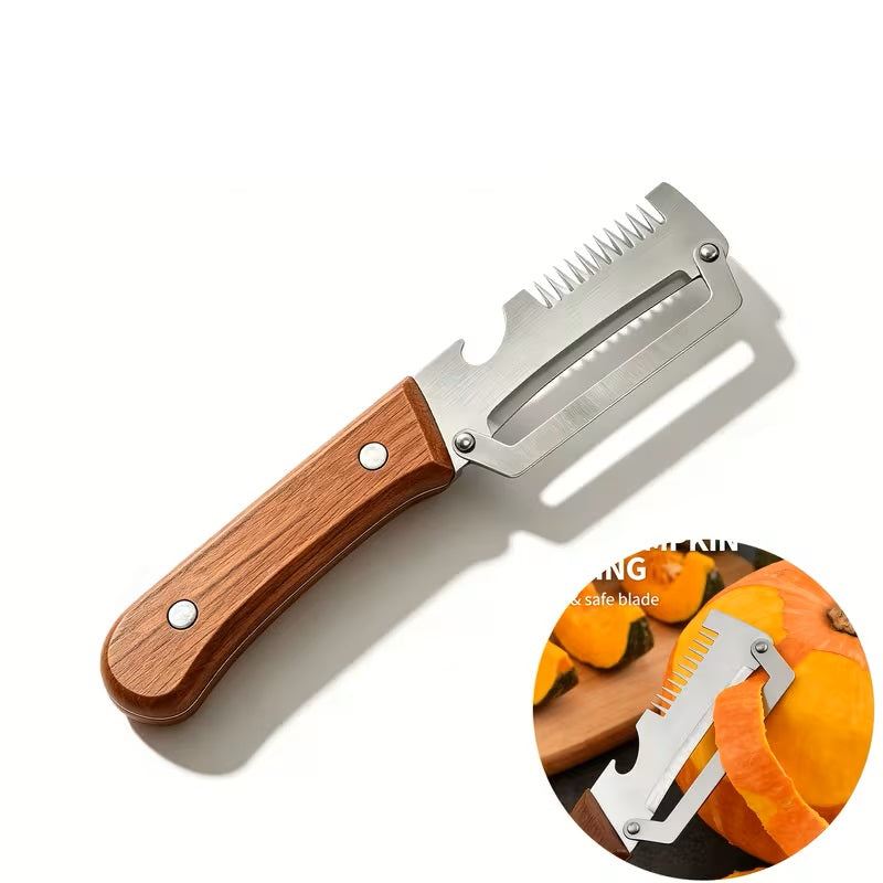 Çok Amaçlı Bıçak - Soyacak - Jülyen Doğrama - Açacak Fonksiyonlu