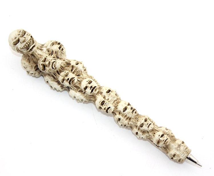 Polyester Skull Ballpoint Pen Model 2
