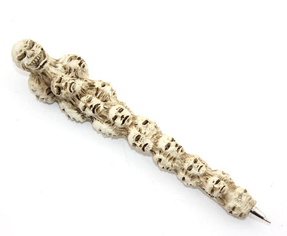 Polyester Skull Ballpoint Pen Model 2