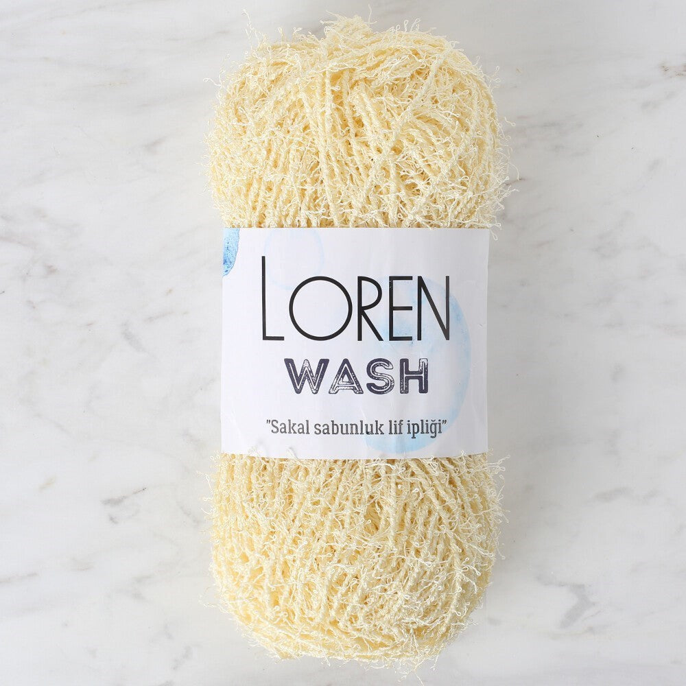 Loren Wash خيط حياكة يدوي أصفر فاتح - R083 - 34037