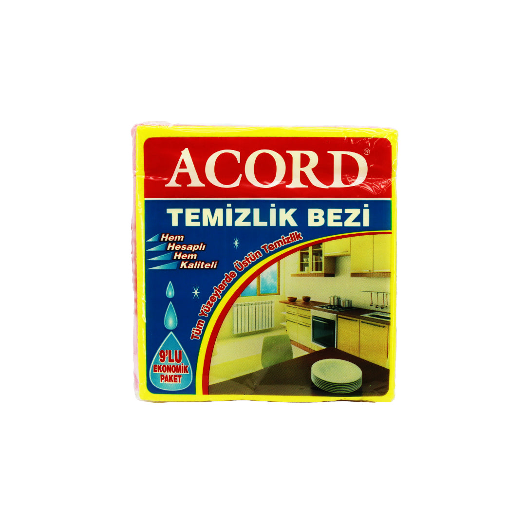 ACORD CODE-384 9 قطع قماش تنظيف 35 × 37 سم (5347)