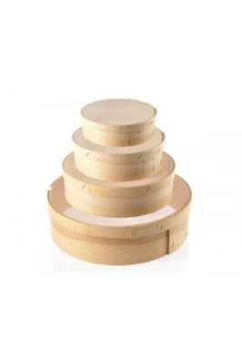 WOODEN 4-PIECE FLOUR SIEVE (5347)
