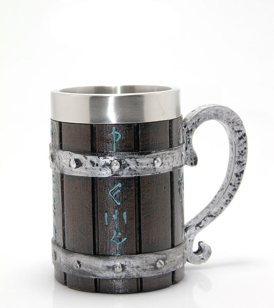 Stainless Steel Design Mug (XL Size)
