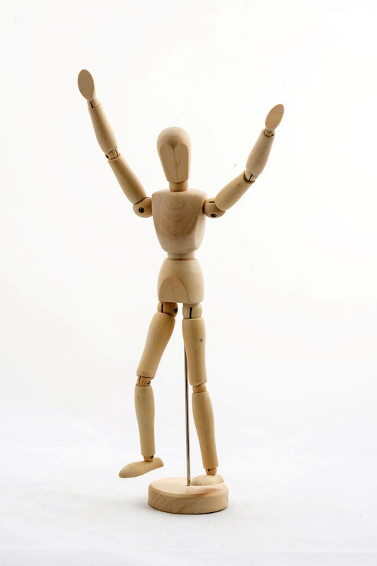 Wooden Robot Model 2