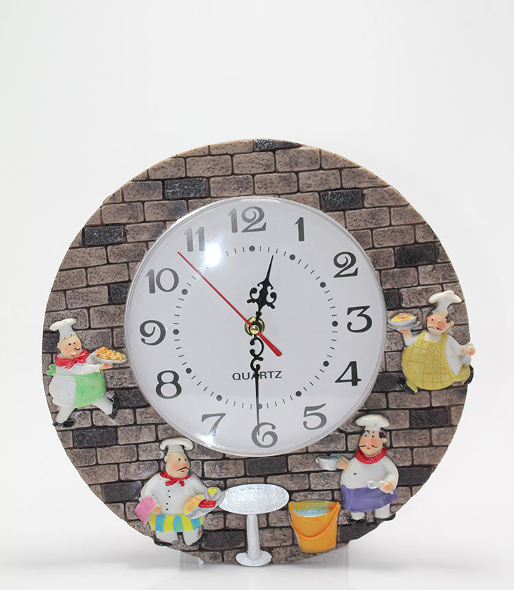 Chef Designed Polyester Wall Clock Model 2