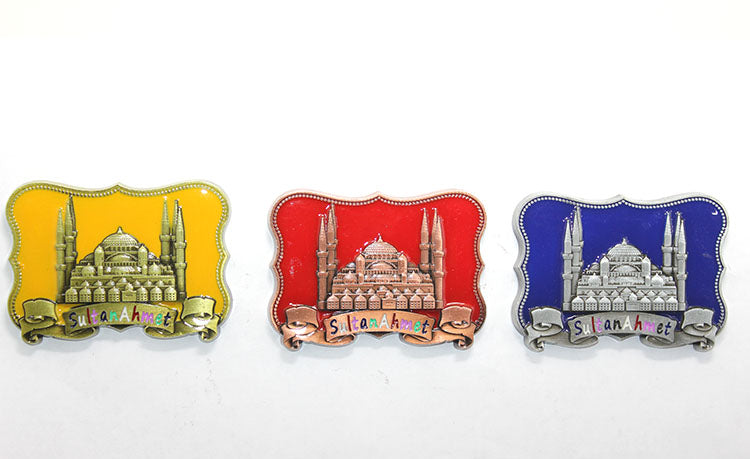 Local Sultanahmet Magnet Square Design