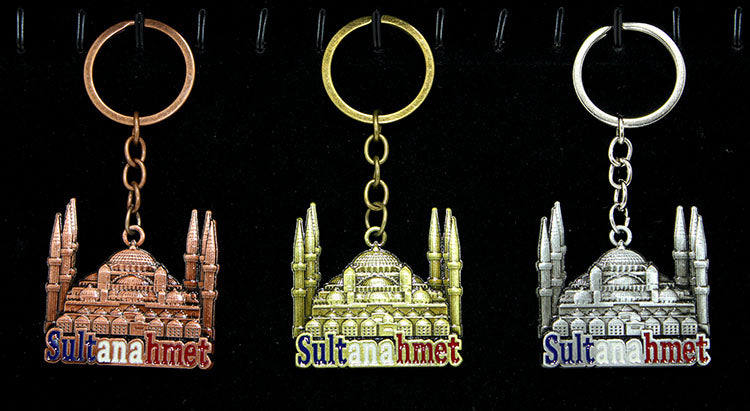 Metal Sultanahmet Keychain Model 2