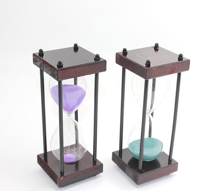 Wooden Hourglass 10 Min Model 3
