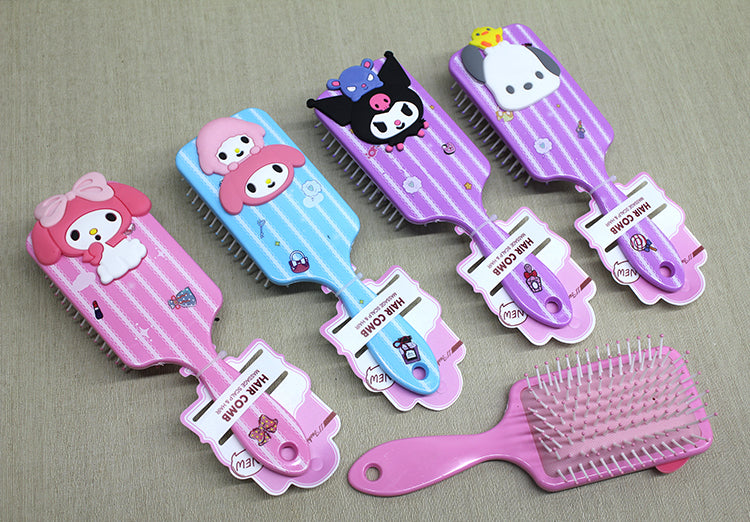 Kuromi, Hello Kitty, Cinnamon, My Melody Hair Comb Model 2