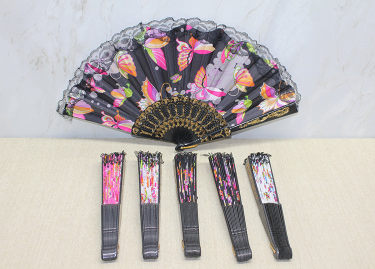 Plastic Colored Hand Fan