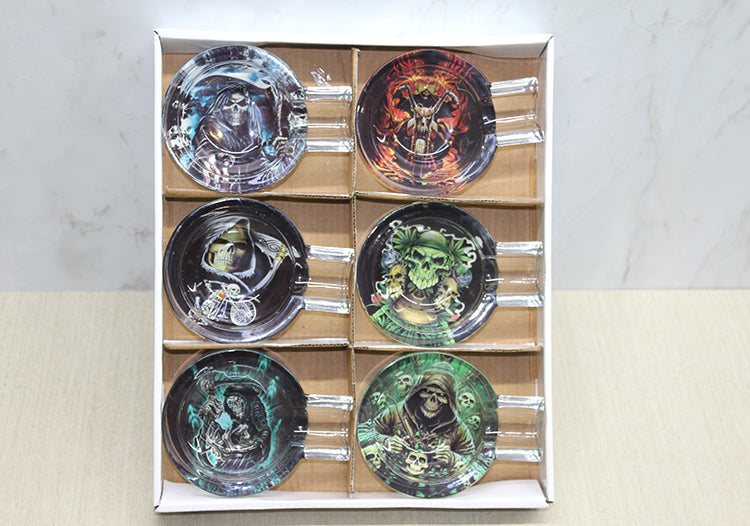 Glass Cigar Ashtray Model 4