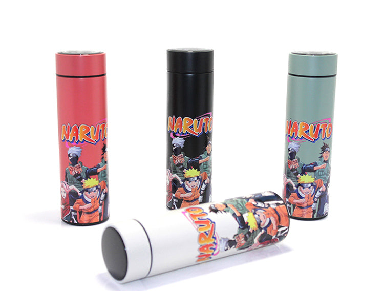 Anime Printed Digital Display Thermos 500 ml Model 3