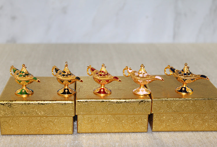 Enamelled Metal Aladdin's Lamp Model 6