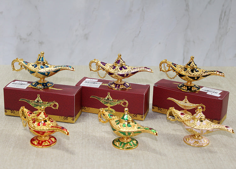 Enamel Metal Aladdin Lamp Model 3