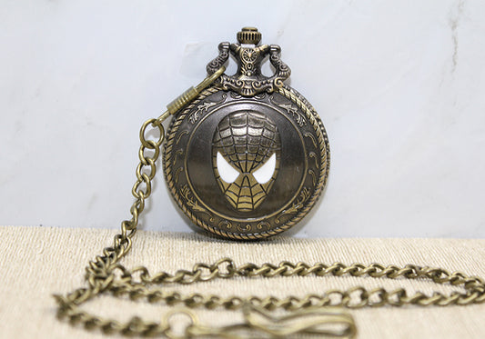 Spiderman Designed Pocket Watch Model 2