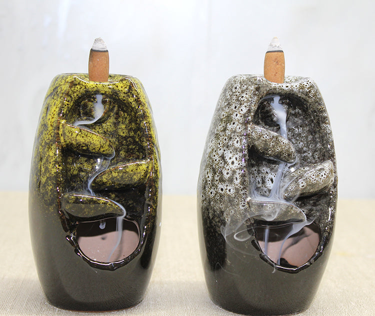 Ceramic Backflow Incense Burner Model 7