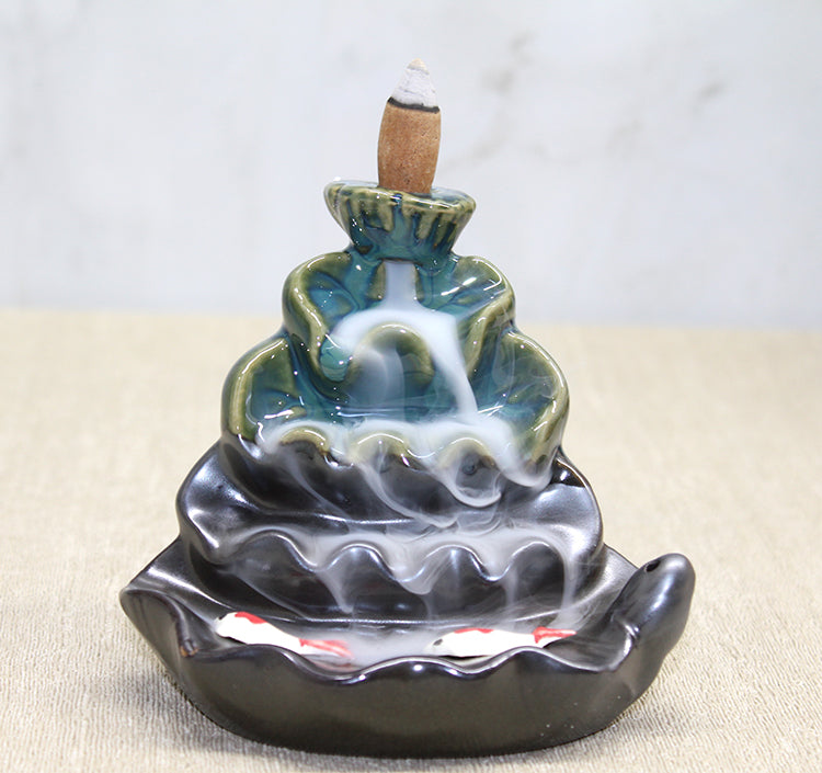 Ceramic Backflow Incense Burner Model 1
