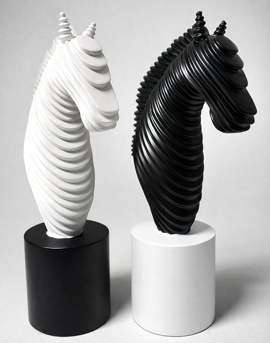 25x14 cm Custom Design Polyester Horse Bust