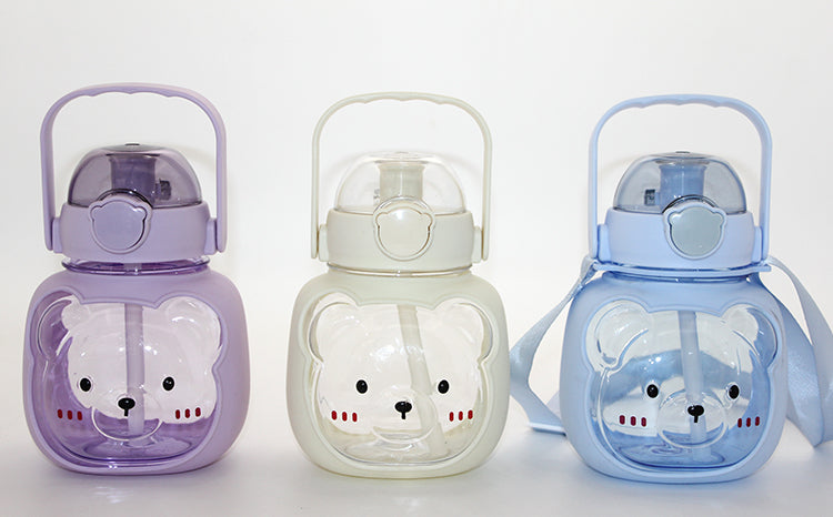 Cute Bear Design Water Bottle