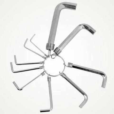 Allen Key Set Hexagonal 10 Piece (5347)