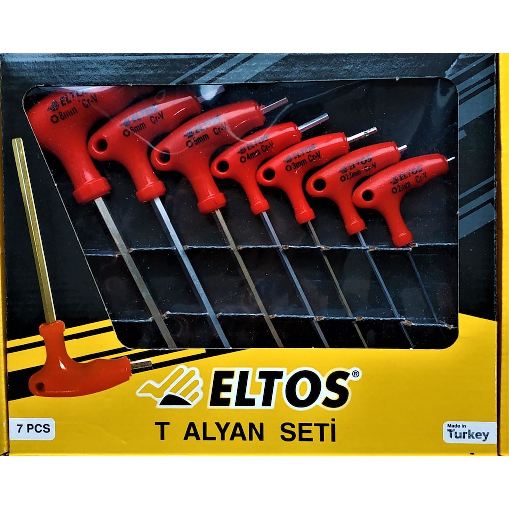 Allen Key Set 7-Piece T-Handle - Eltos (5347)