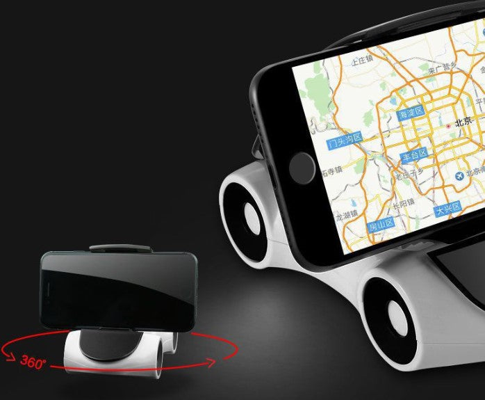 Araba Tasarımlı Araç İçi Telefon Tutucu 360 Dönebilen Ayarlı (5347)
