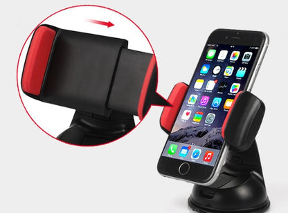 Araç İçi Torpido ve Cam Vakumlu Kısa Boy Telefon Tutucu (5347)
