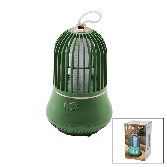 PEAR MODEL USB CHARGEABLE FLY KILLER ZAPPER MACHINE DESKTOP - WITH HANGING LOOP EFFECT=20SQM DIAMETER: 13CM H:20.5CM PT-Z618 (5347)