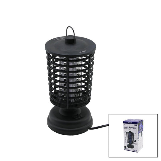 AUHMA MOSQUITO TRAP AQM-02 SİNEK CIZ ÖLDÜRÜCÜ MAKİNE FENER MODELİ MASA ÜSTÜ - ASKI HALKALI 3.6-4W 12X21.5CM (5347)