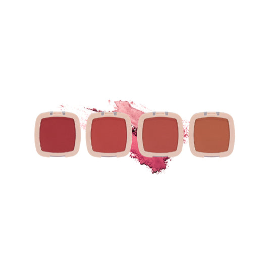 4-Color Mirrored Blush Palette