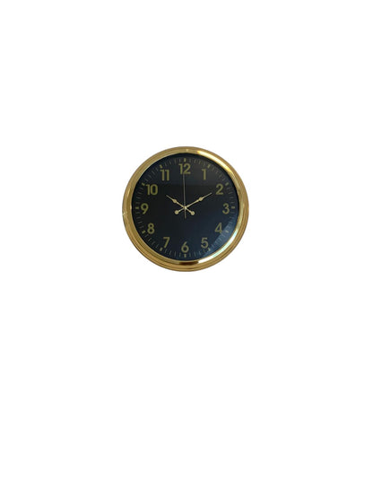 Golden Night Luxury 40 Cm Metal Duvar Saati