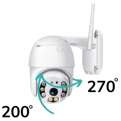 Starixa® 20 MP HD Lens İç Dış Mekan Suya Danıklı IP Wifi Network Güvenlik Kamerası Wifi Kamera