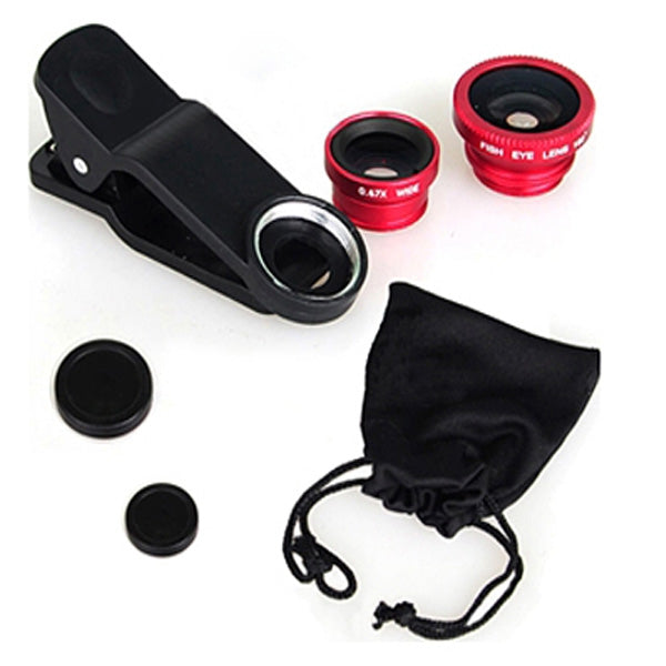 عدسة عين السمكة للهاتف المحمول
