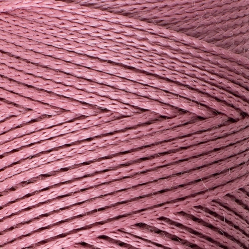 Loren Macrame خيوط حياكة يدوية بلون وردي غامق - RM 090 - 34333