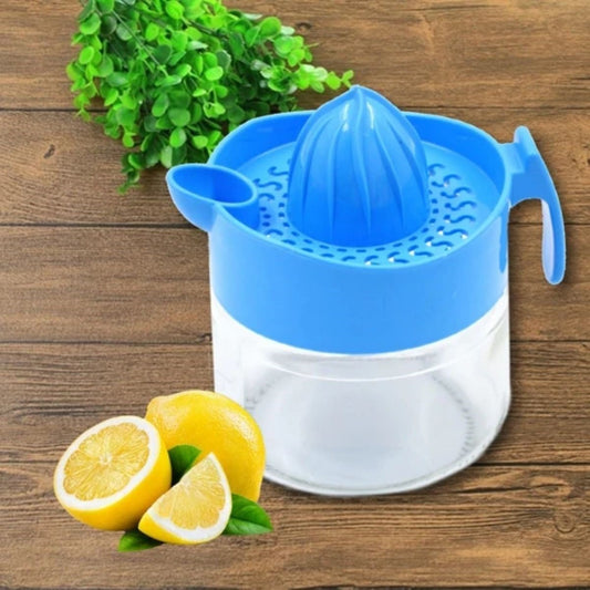 Starixa® 300ml Cam Hazneli Pratik Limon Narenciye Sıkacağı KC-405