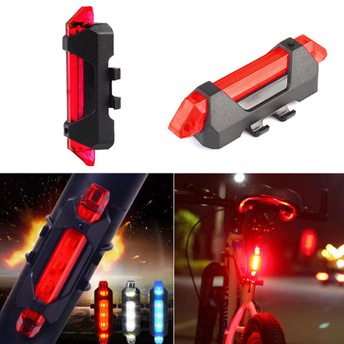 Bicycle Rear Stop Warning Light