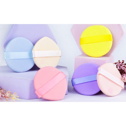 4-Piece Finger-Hold Powder Makeup Sponge Puff Set