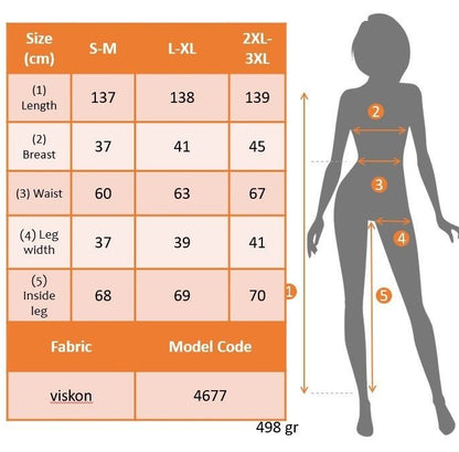 Kadın Kısa Kollu Kruvaze Yakalı Viskon Uzun Tulum