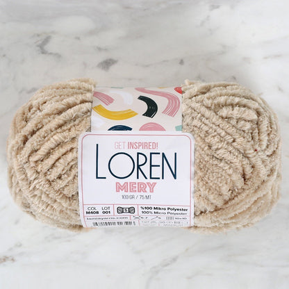 Loren Mery Off-White Hand Knitting Yarn - M408 - 34315