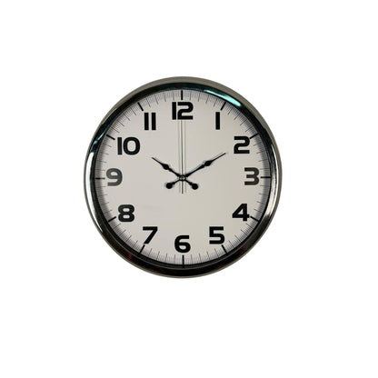 Krom Prime 40 Cm Metal Duvar Saati