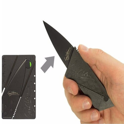 Cardsharp سكين على شكل بطاقة ائتمان بدون علبة