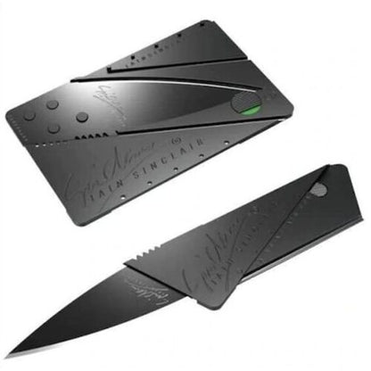 Cardsharp سكين على شكل بطاقة ائتمان بدون علبة
