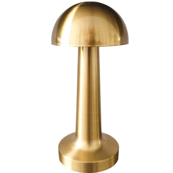 GOLD Mantar Lamba CT-8429 Lizbon 3 Renk Şarjlı Masa Lambası (5347)