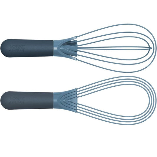 2-in-1 Whisk with Silicone Handle (Balloon and Flat)
