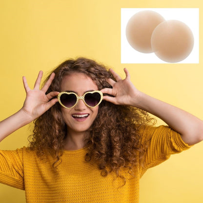 Starixa® Silikon Göğüs Ucu Kapatıcı Gizleyici Bant Aparat  Nipple Pad