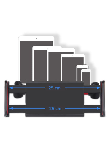 Starixa® Oto Koltuk Arkası Telefon Tablet Tutucu Ayarlanabilir 360 Derece Dönebilen Pratik Stand
