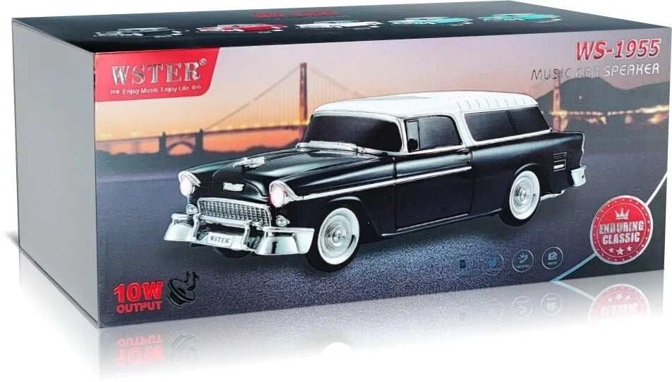 مكبر صوت بلوتوث شيفروليه WS-1955BT بيل إير موديل 1955 (5347)